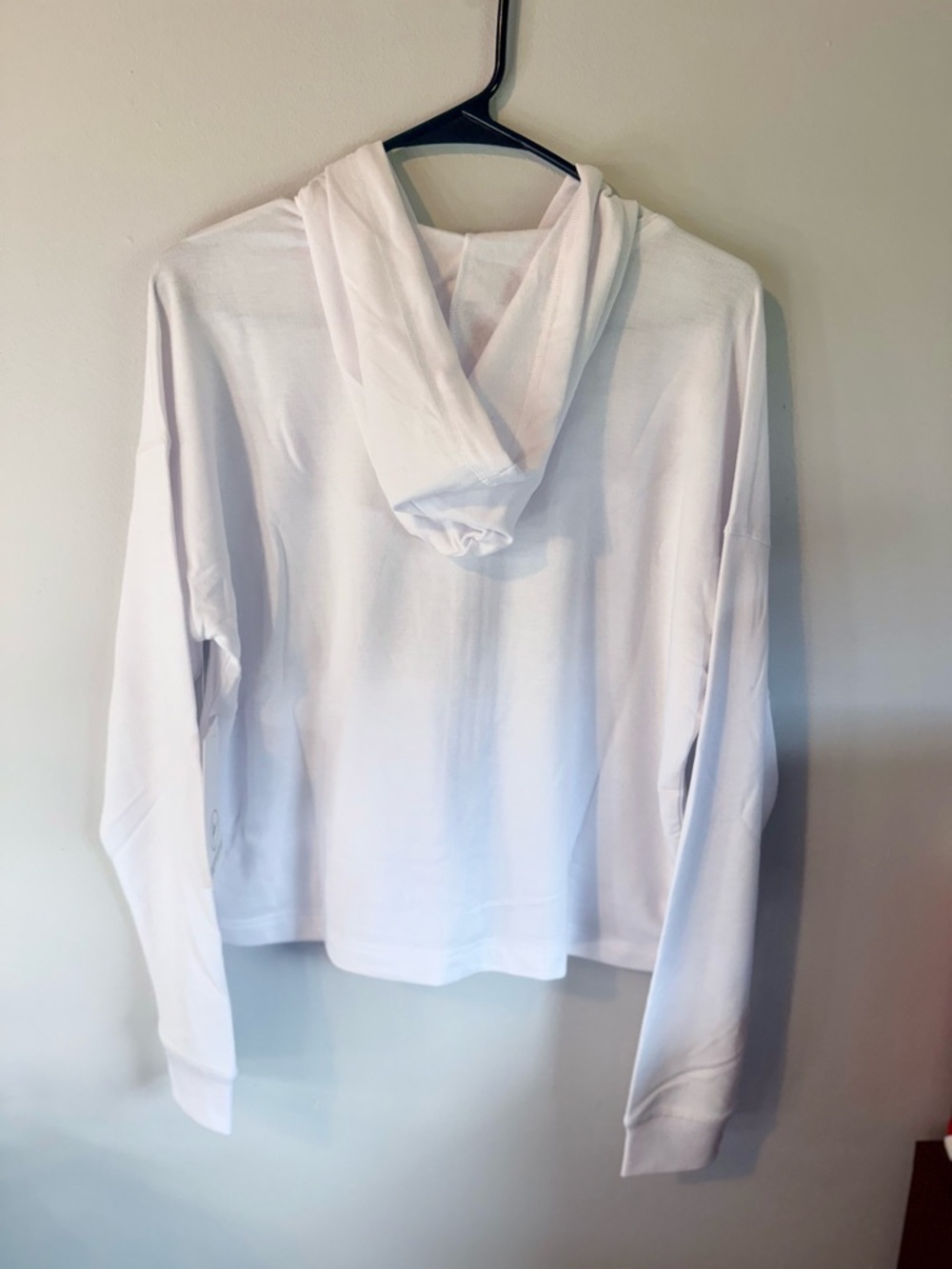 90 Degree By Reflex White Full-Zip Hoodie with Hood - Picture 2 of 5